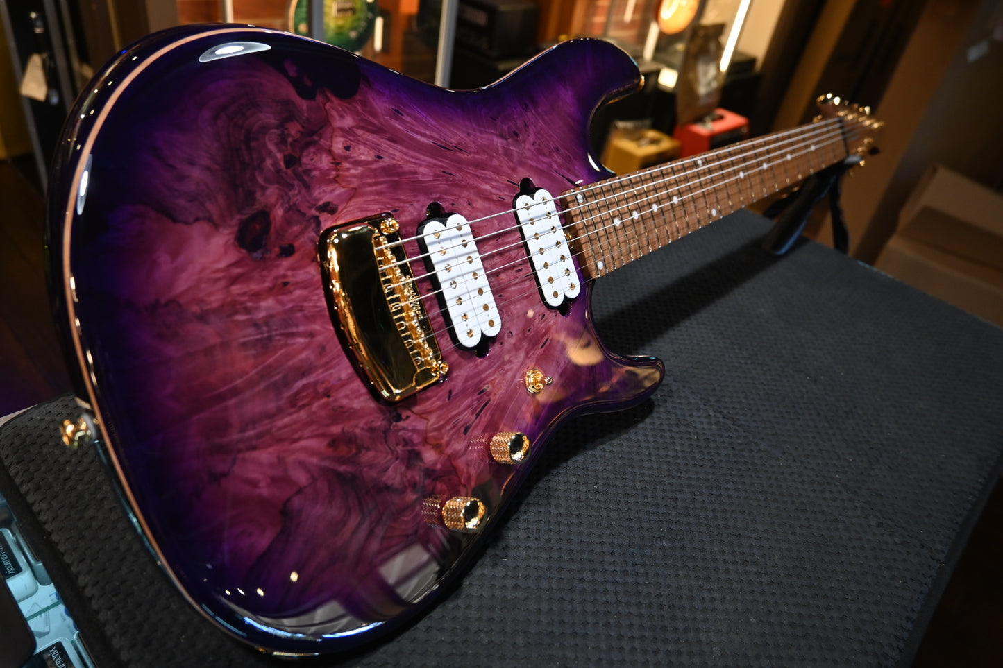 Music Man Jason Richardson 7-String Cutlass - Majora Purple Guitar #0920