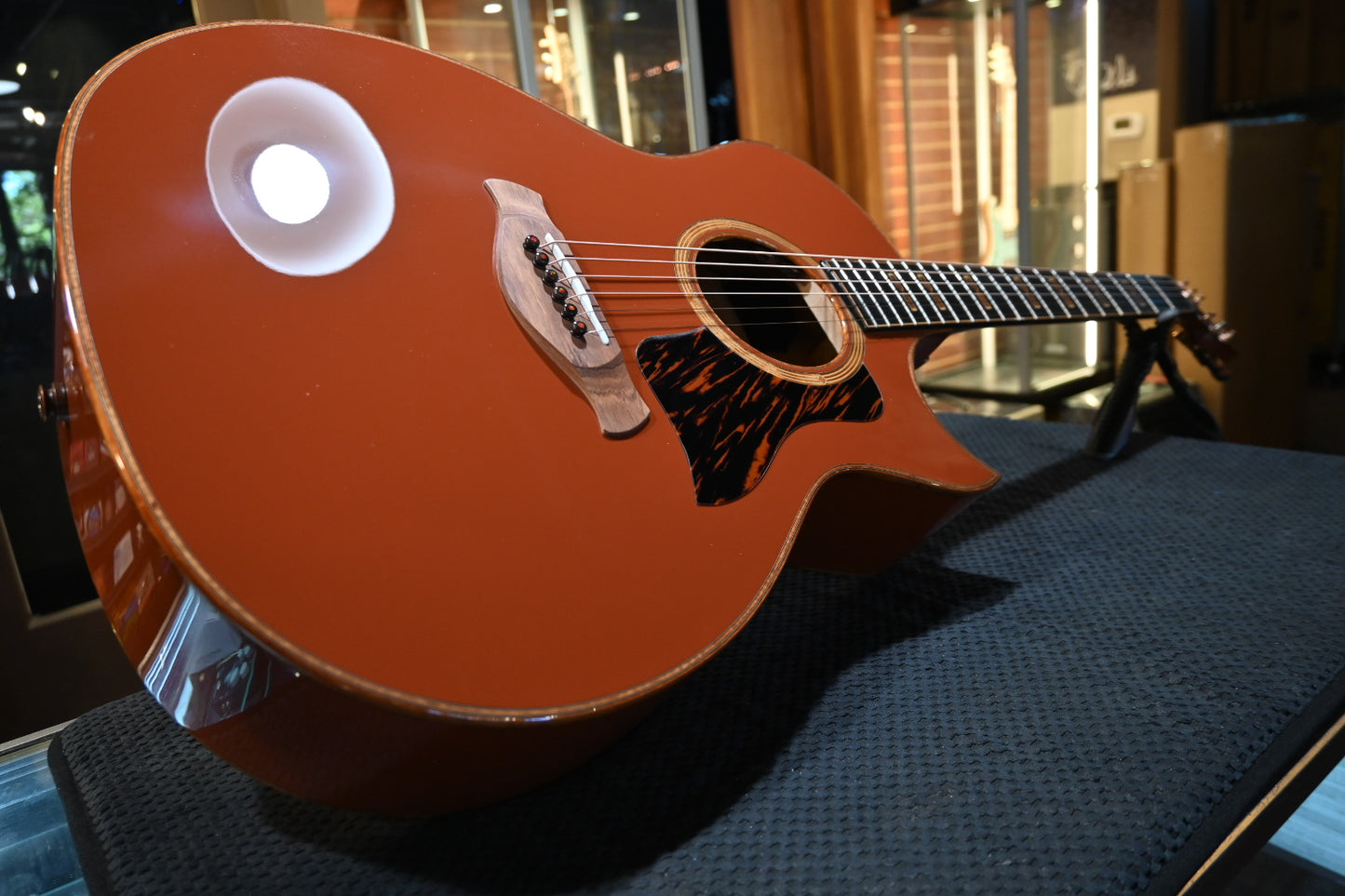 Taylor Custom GA Mahogany/Mahogany Catch #4 - Terra Cotta Guitar #6099