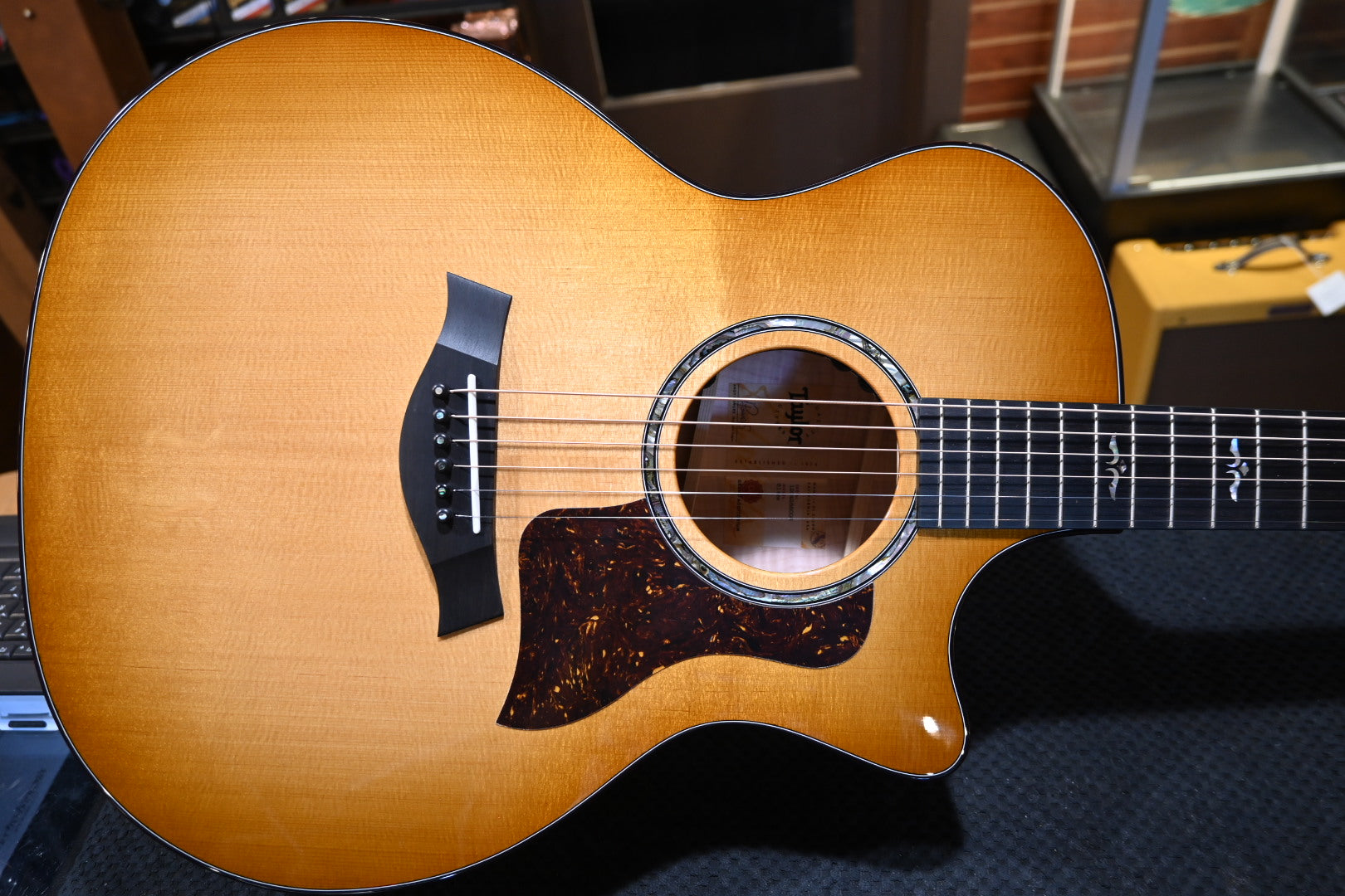 Taylor 614ce Next Generation - Antique Blonde Guitar #6006 - Danville Music