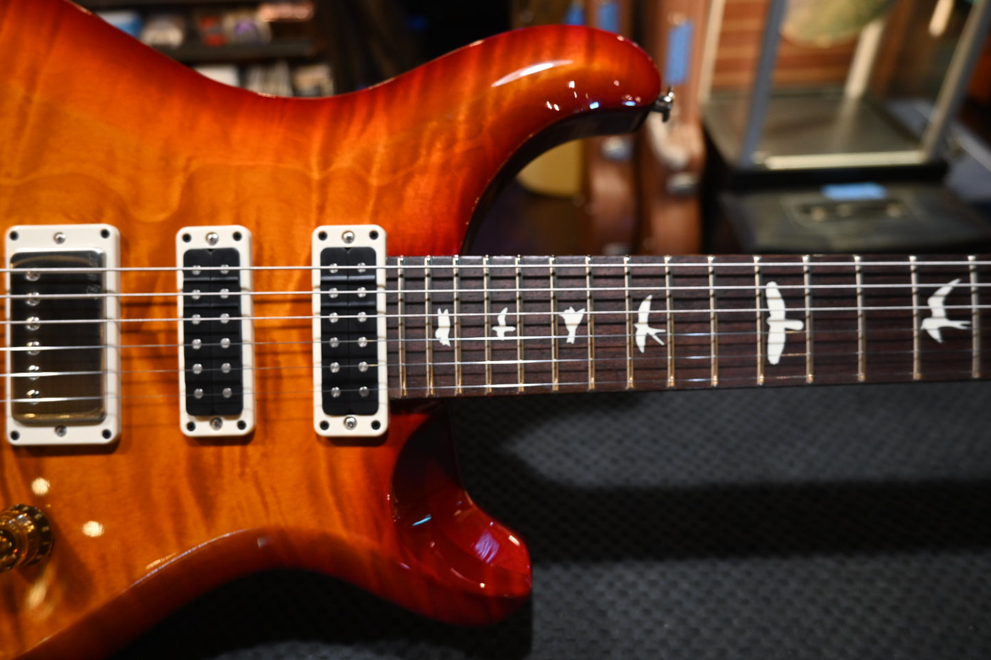 PRS S2 Studio - Dark Cherry Sunburst Guitar #0433 - Danville Music