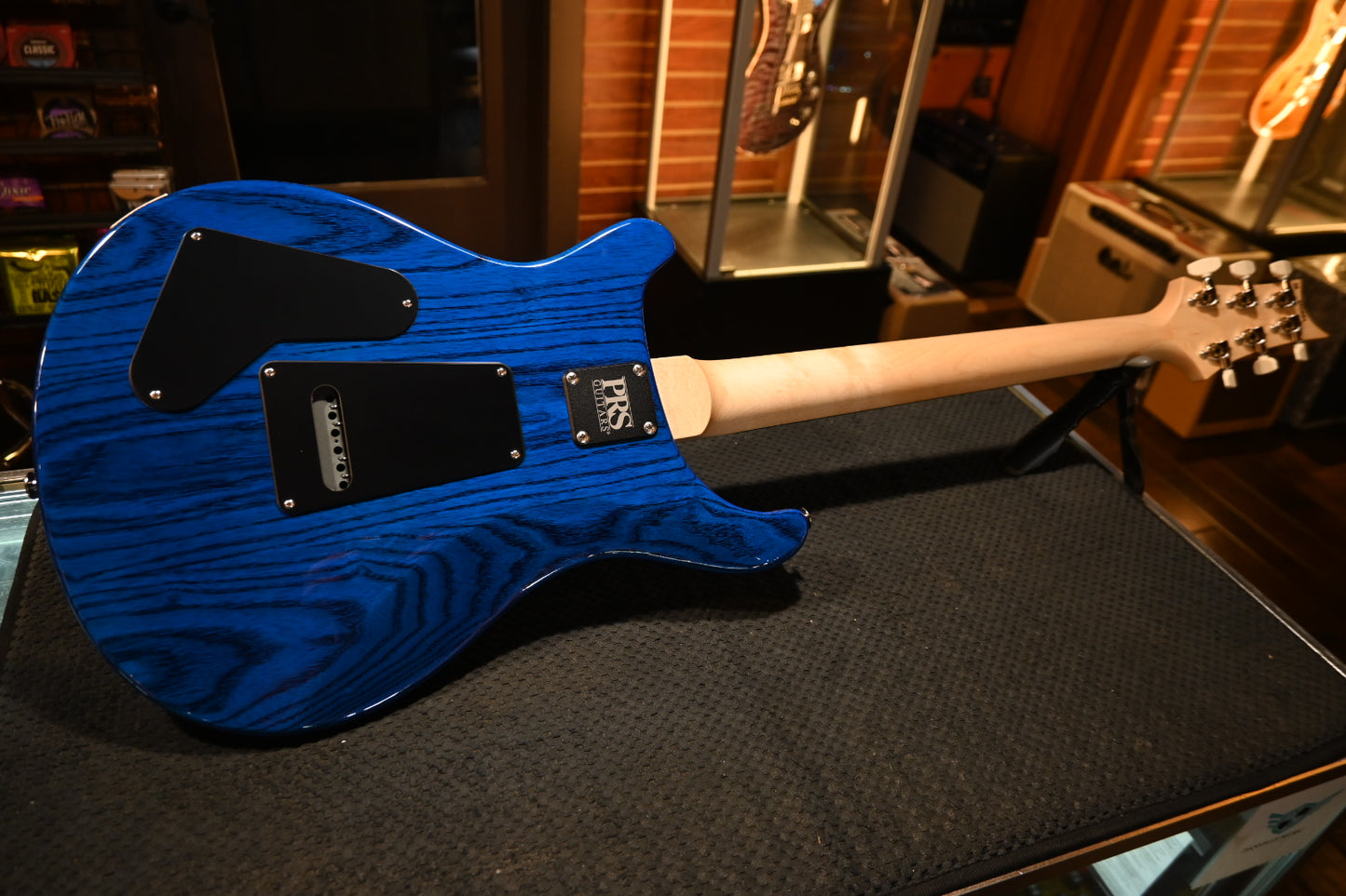 PRS Wood Library Swamp Ash Special - Blue Matteo Guitar #1584