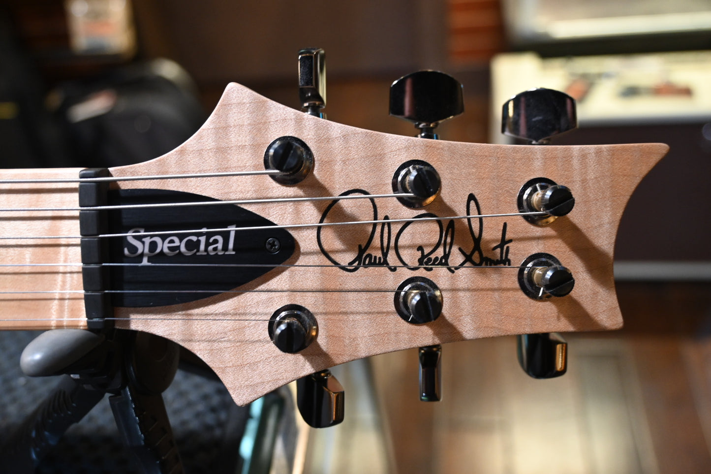 PRS Wood Library Special Semi-Hollow 10-Top 2024 - Natural Guitar #5196 - Danville Music