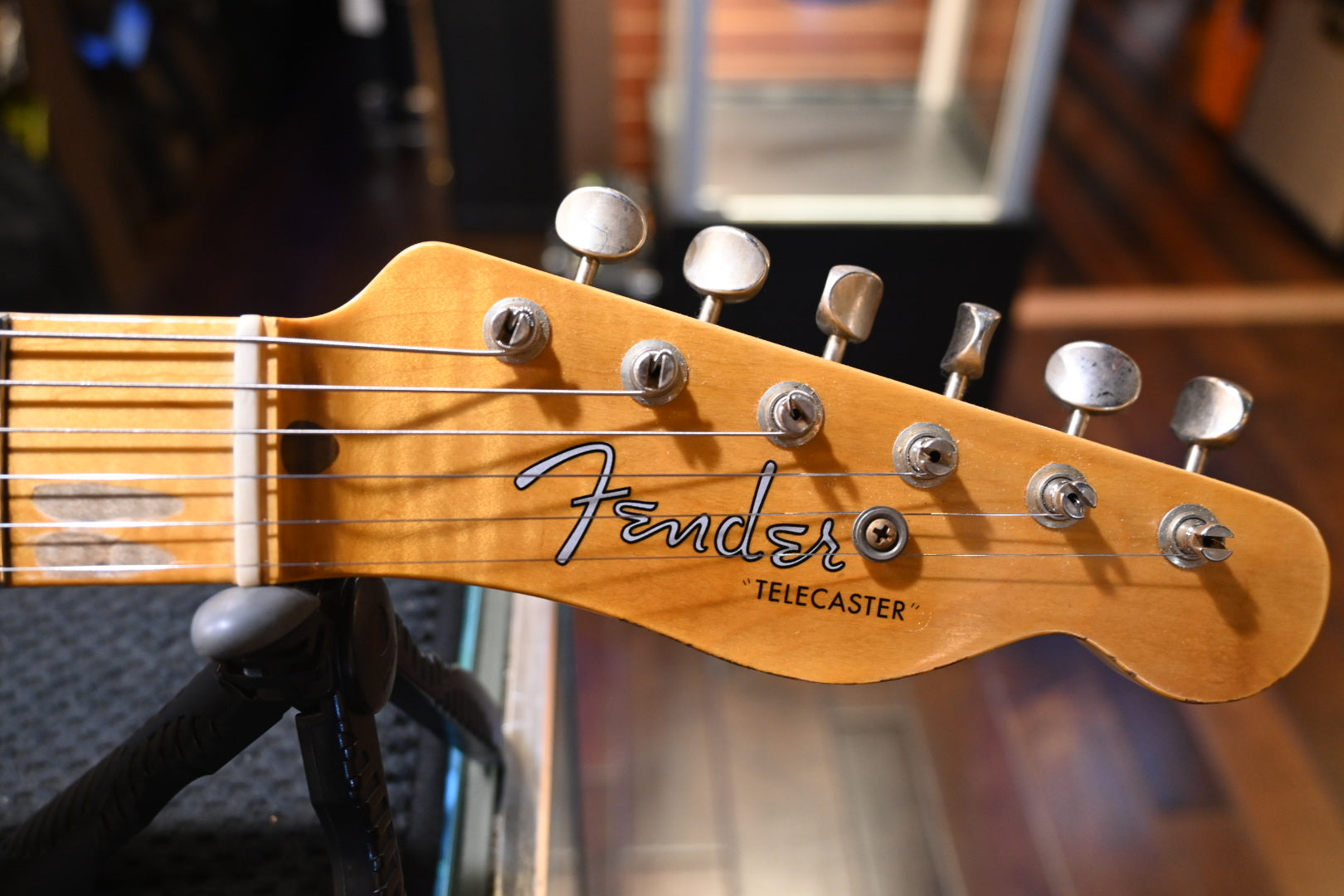 Fender Custom Shop LTD Dual P-90 Telecaster Relic 2023 - Aged Black Paisley Guitar #1877 - Danville Music