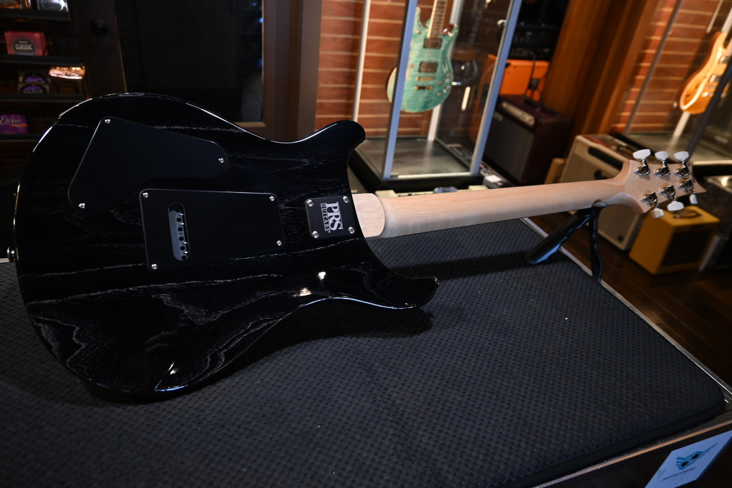 PRS Wood Library Special Semi-Hollow - Black Doghair Guitar #7358 - Danville Music