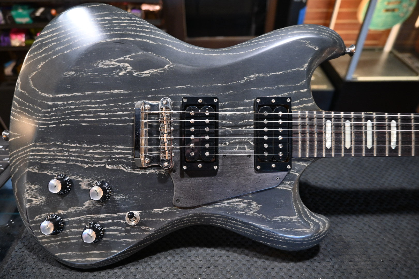 Knaggs Honga T3 2018 - Black Drift Guitar #65 - Danville Music