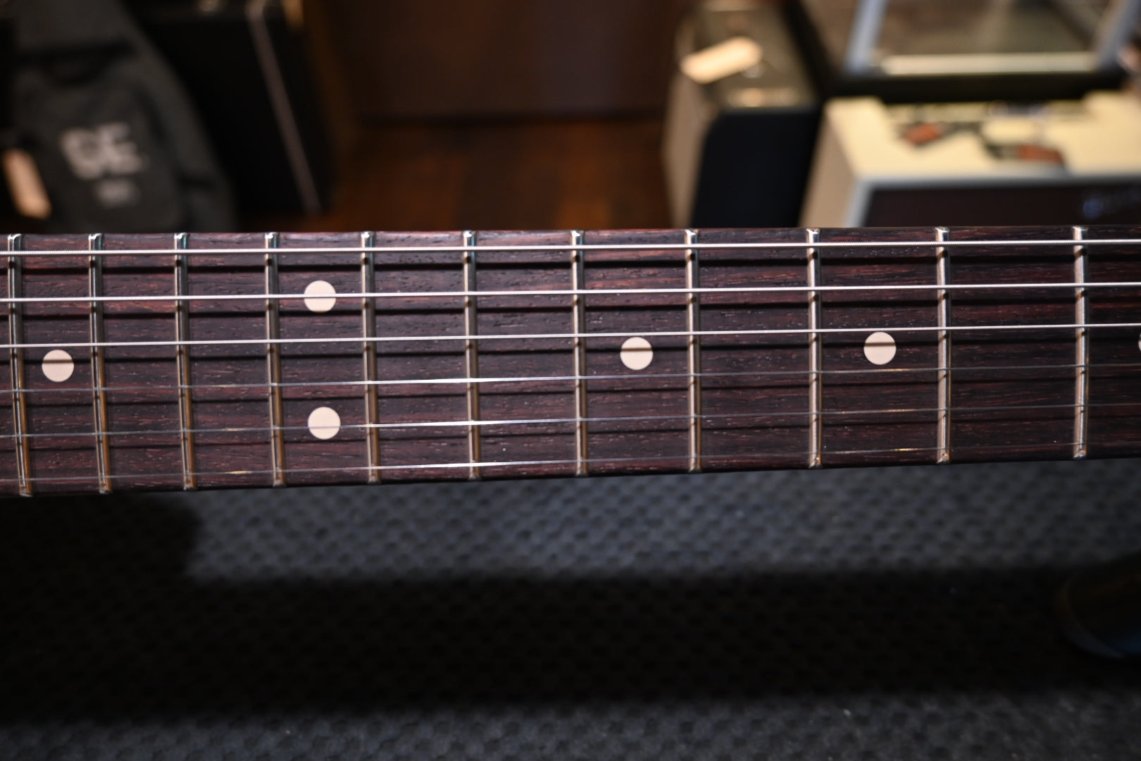 Tom Anderson Angel Quilt - Cosmic Purple Double Wipeout Guitar #225N - Danville Music