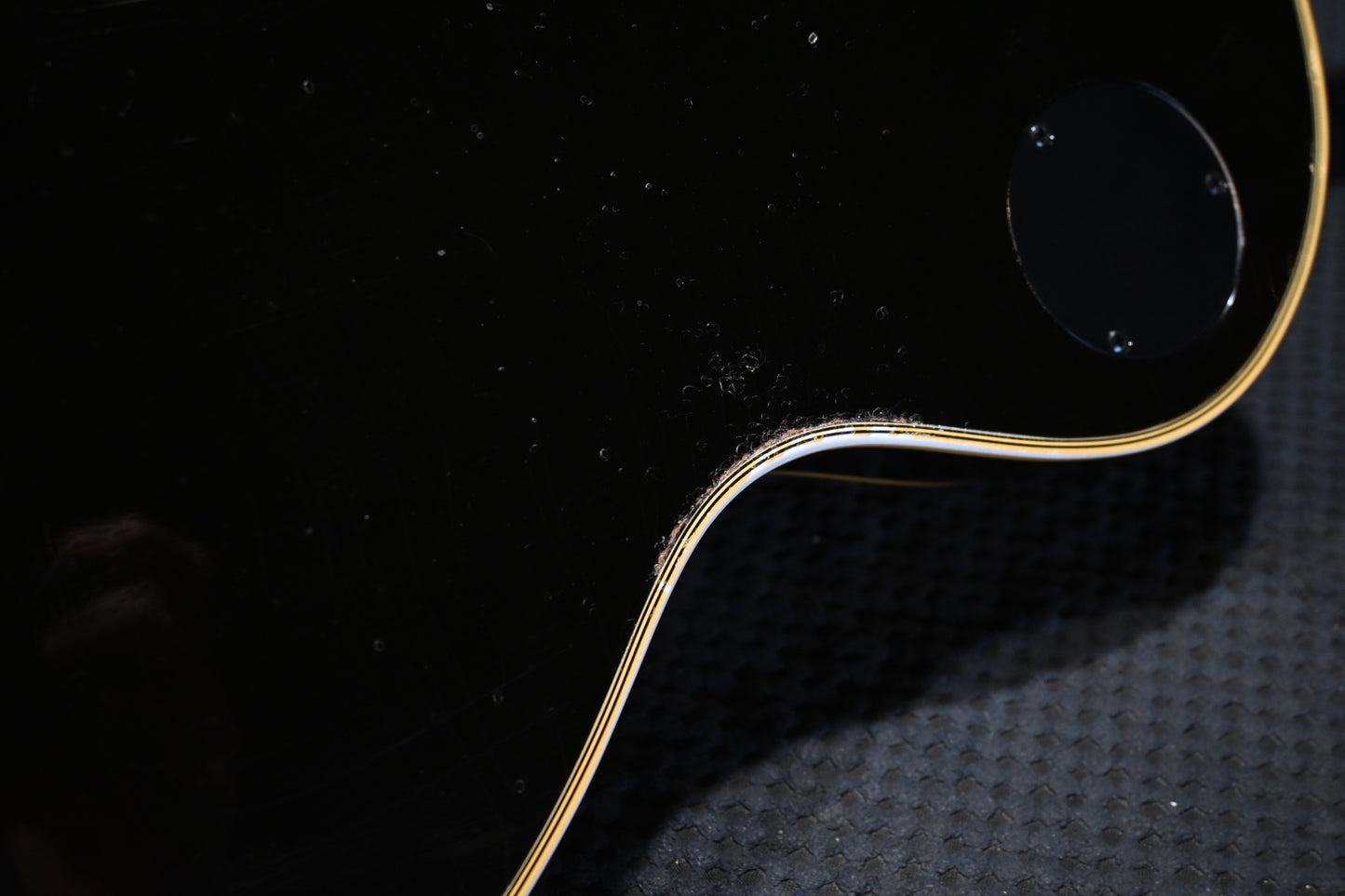 Gibson Custom Shop Kirk Hammett 1989 Les Paul Custom Murphy Lab Aged Nitro 2024 - Ebony Guitar #KH114 - Danville Music