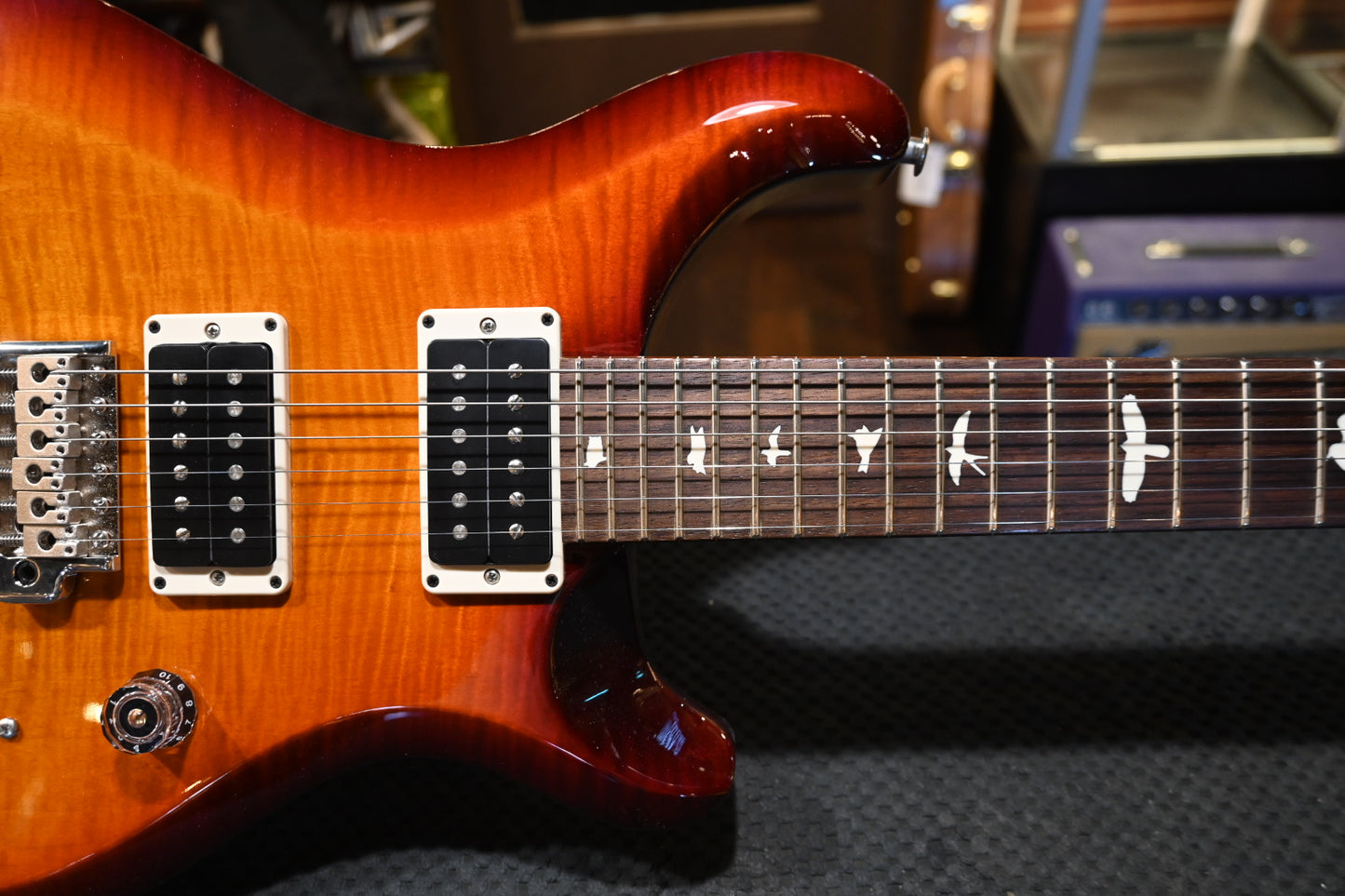 PRS S2 Custom 24 - Dark Cherry Sunburst Guitar #2300