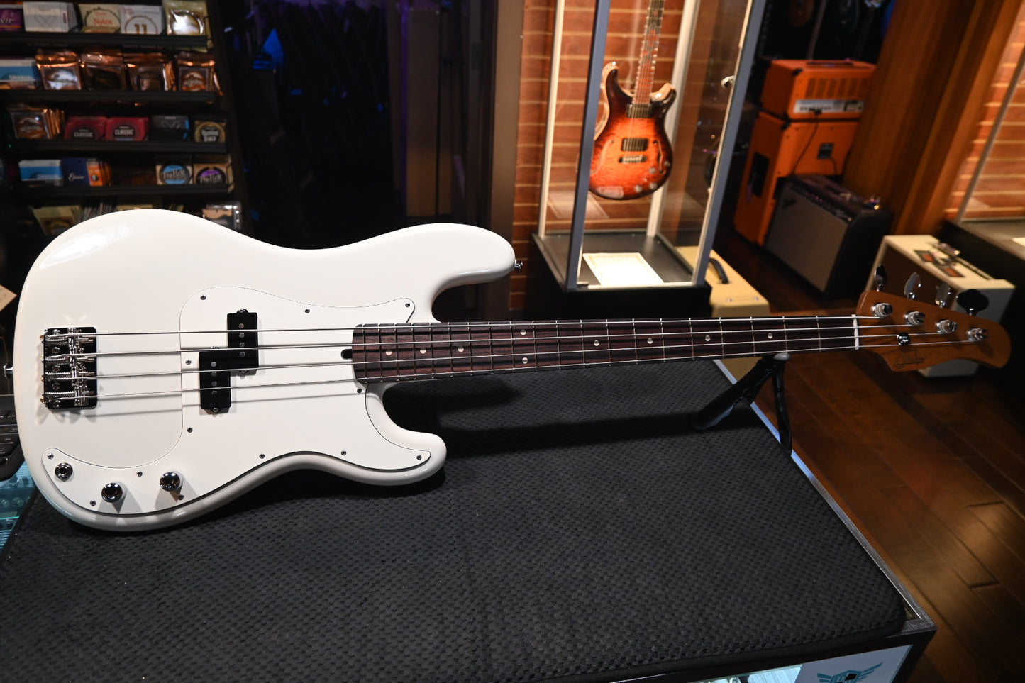 Suhr Classic P - Olympic White Bass Guitar #6887 - Danville Music
