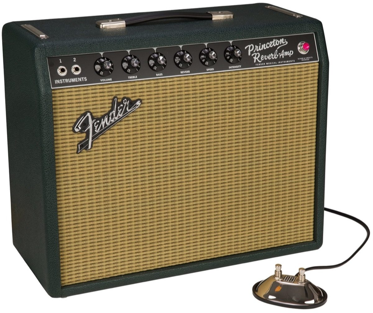 Fender Limited Editon '65 Princeton Reverb - British Racing Green Guitar Amp