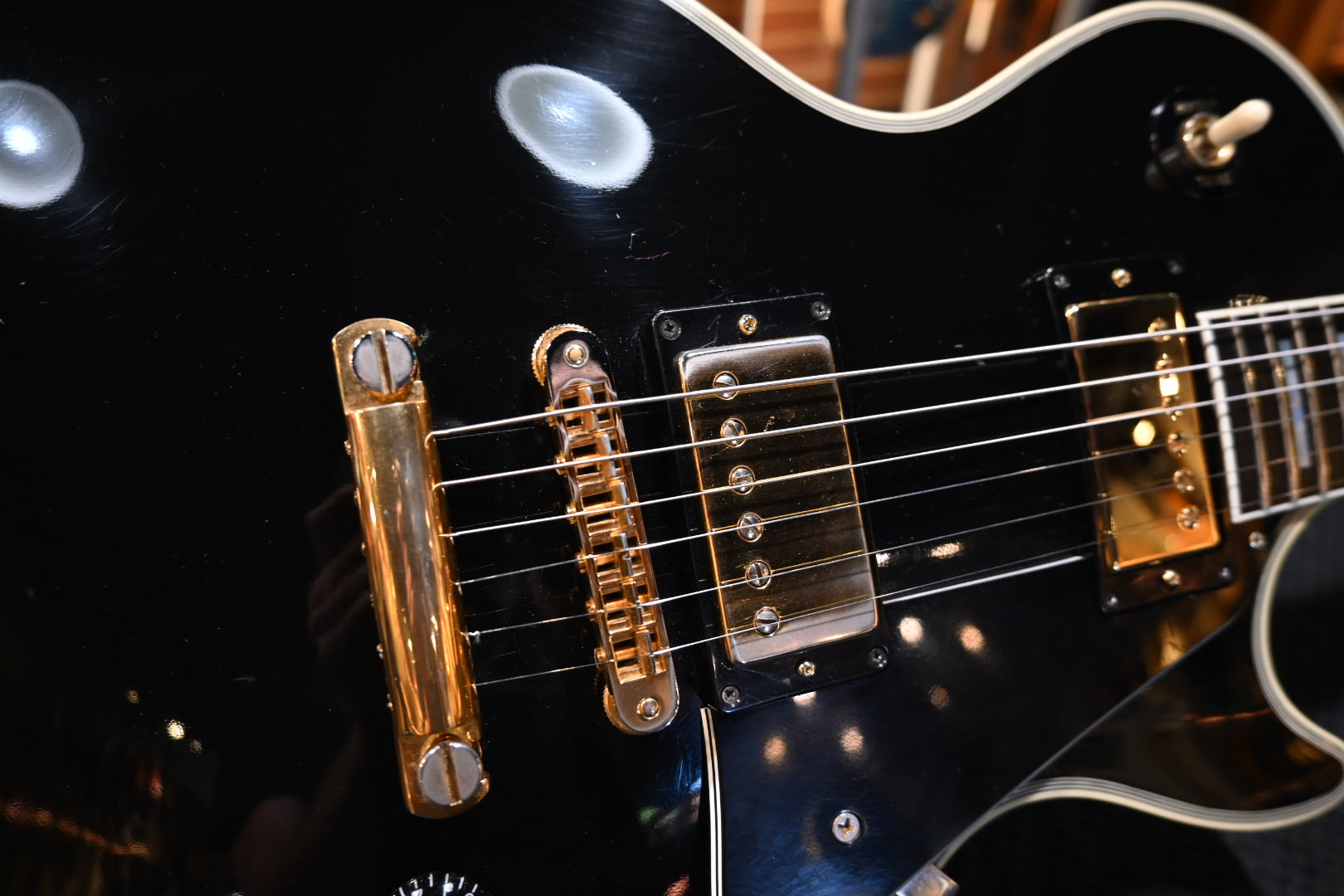 Gibson Custom Shop Les Paul Custom 1993 Ebony Guitar 3541