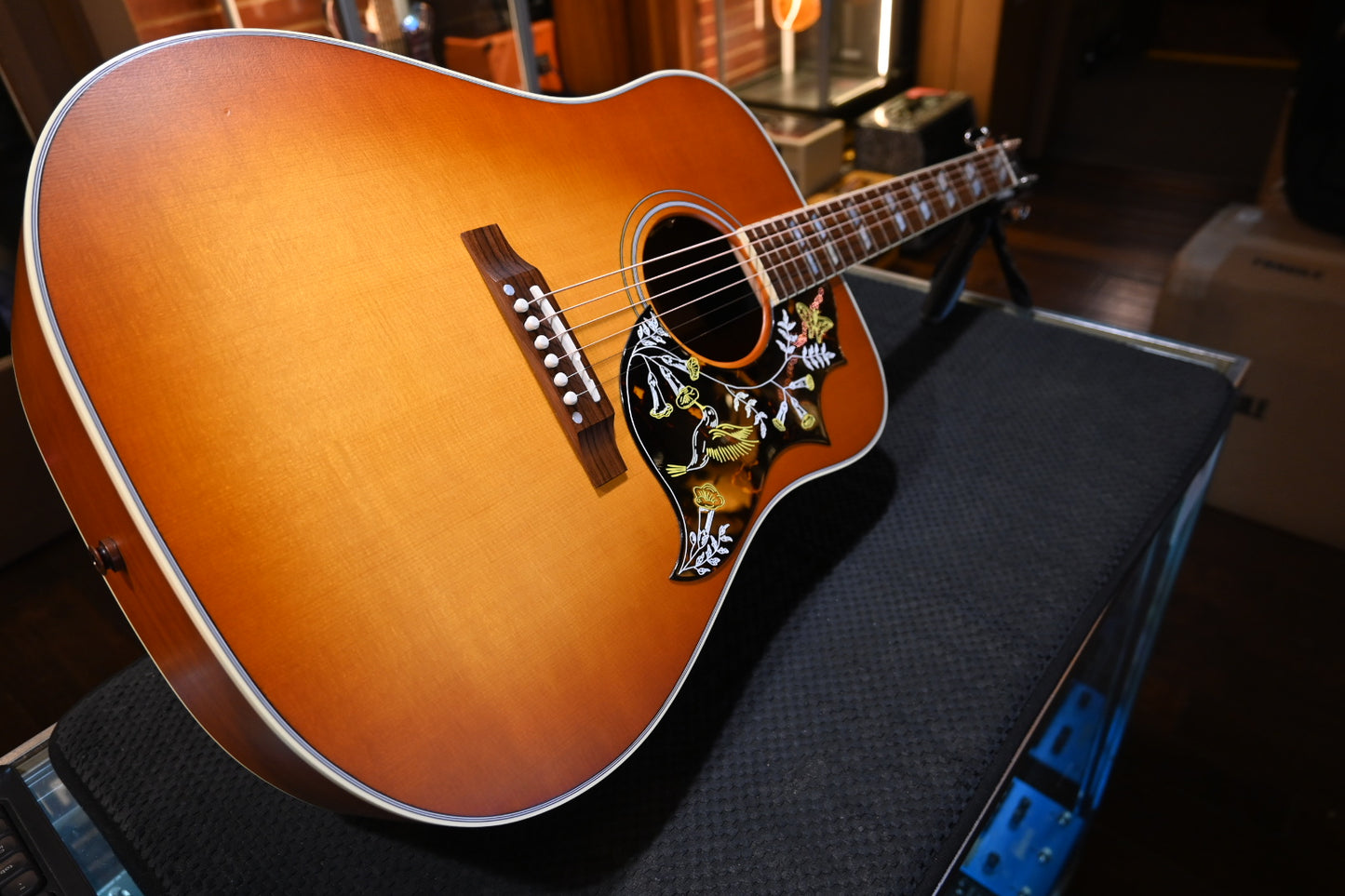 Gibson Hummingbird Faded 2025 - Heritage Cherry Sunburst Guitar #5022