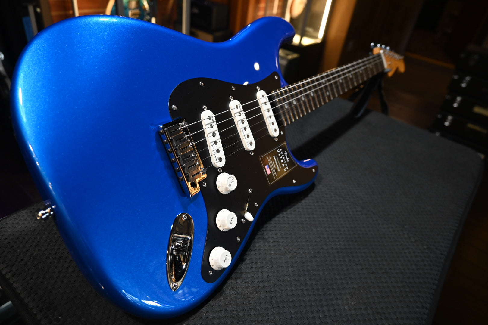 Fender American Ultra II Stratocaster - Noble Blue Guitar #9805 - Danville Music