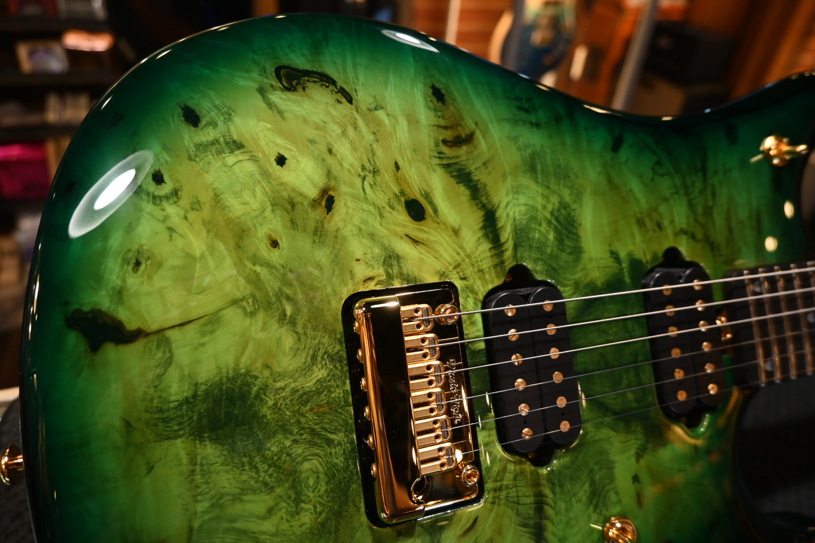 Music Man JP15 BFR - Toxic Sludge Guitar #1462 - Danville Music