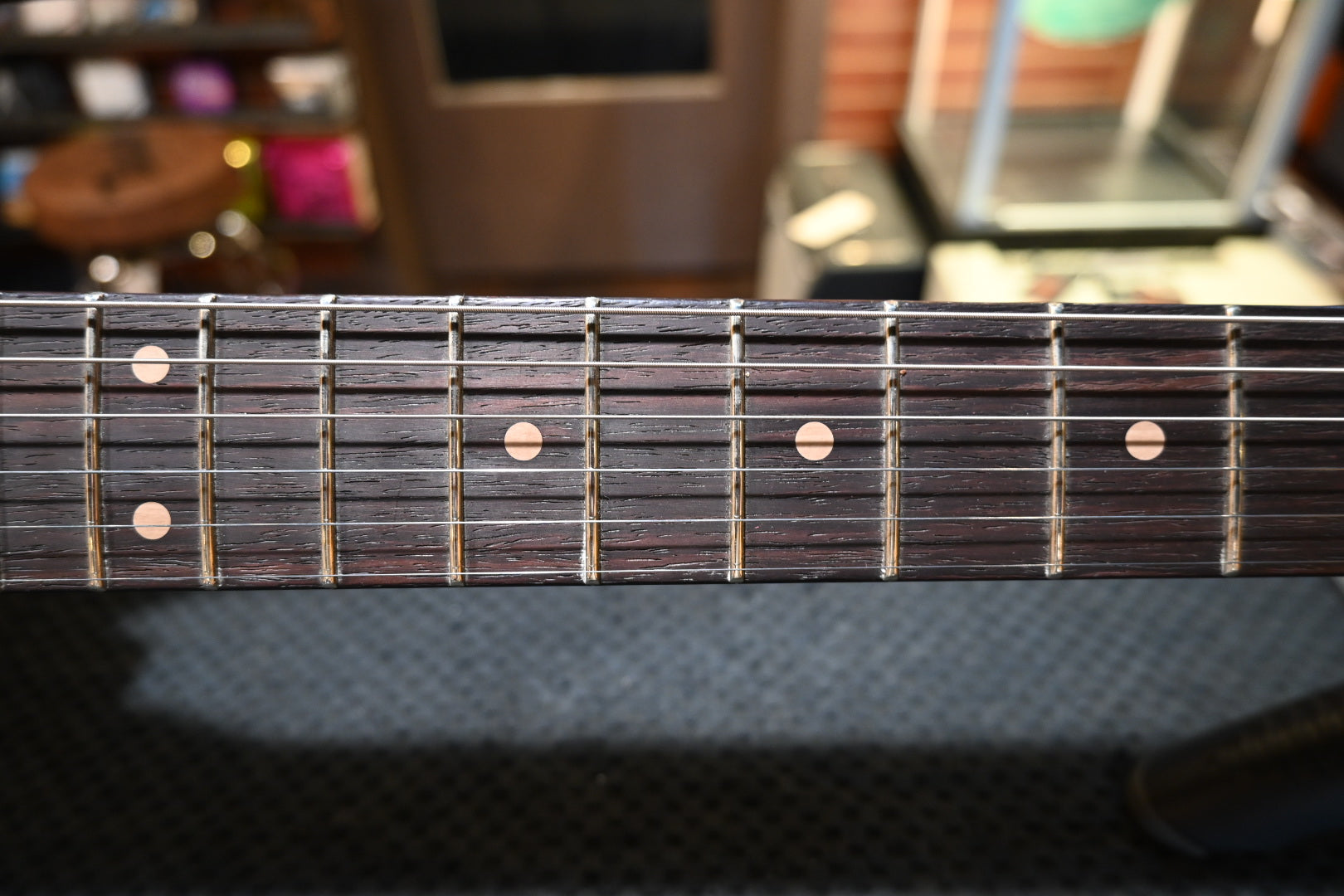 Fender Custom Shop 1959 Stratocaster Heavy Relic - Black Burst on Silver Sparkle Guitar #3950 - Danville Music