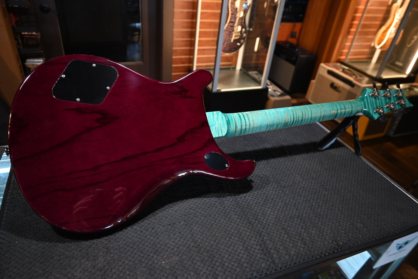 PRS Wood Library McCarty 594 Semi-Hollow Danville Music 35th Anniversary Artist Top 2025 - Bahamian Blue Guitar #8203