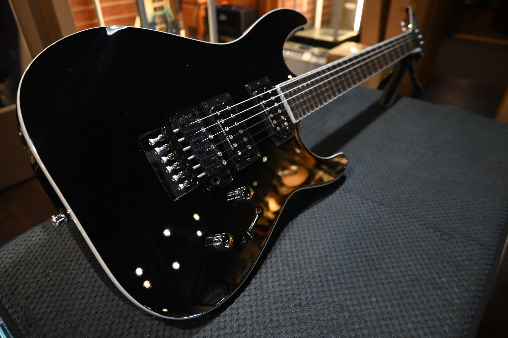 Jackson Pro Plus Soloist SL2 - Black Guitar #0218 - Danville Music