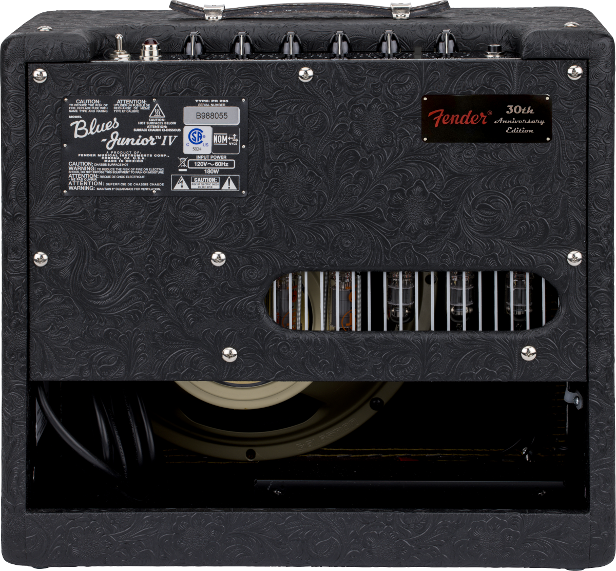 Fender Blues Junior IV 30th Anniversary 15-Watt 1x12" Guitar Combo 2025 - Black Western