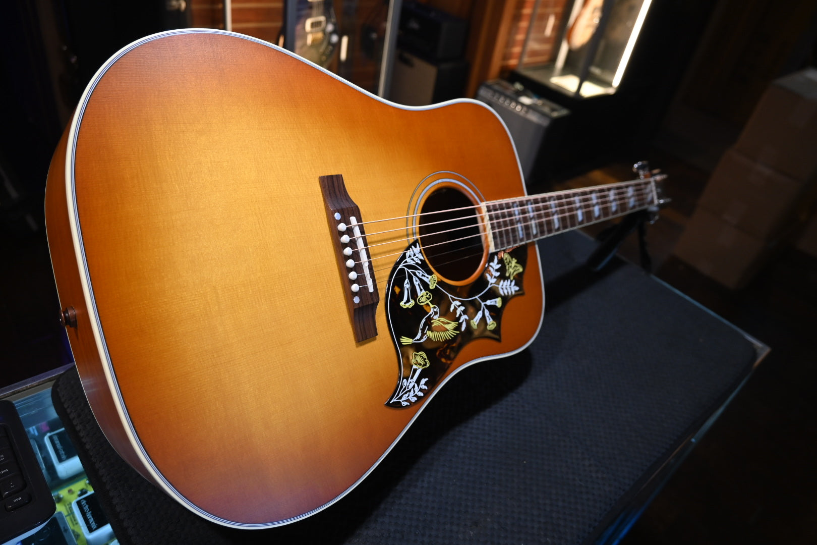 Gibson Hummingbird Faded - Heritage Cherry Sunburst Guitar #5022 - Danville Music