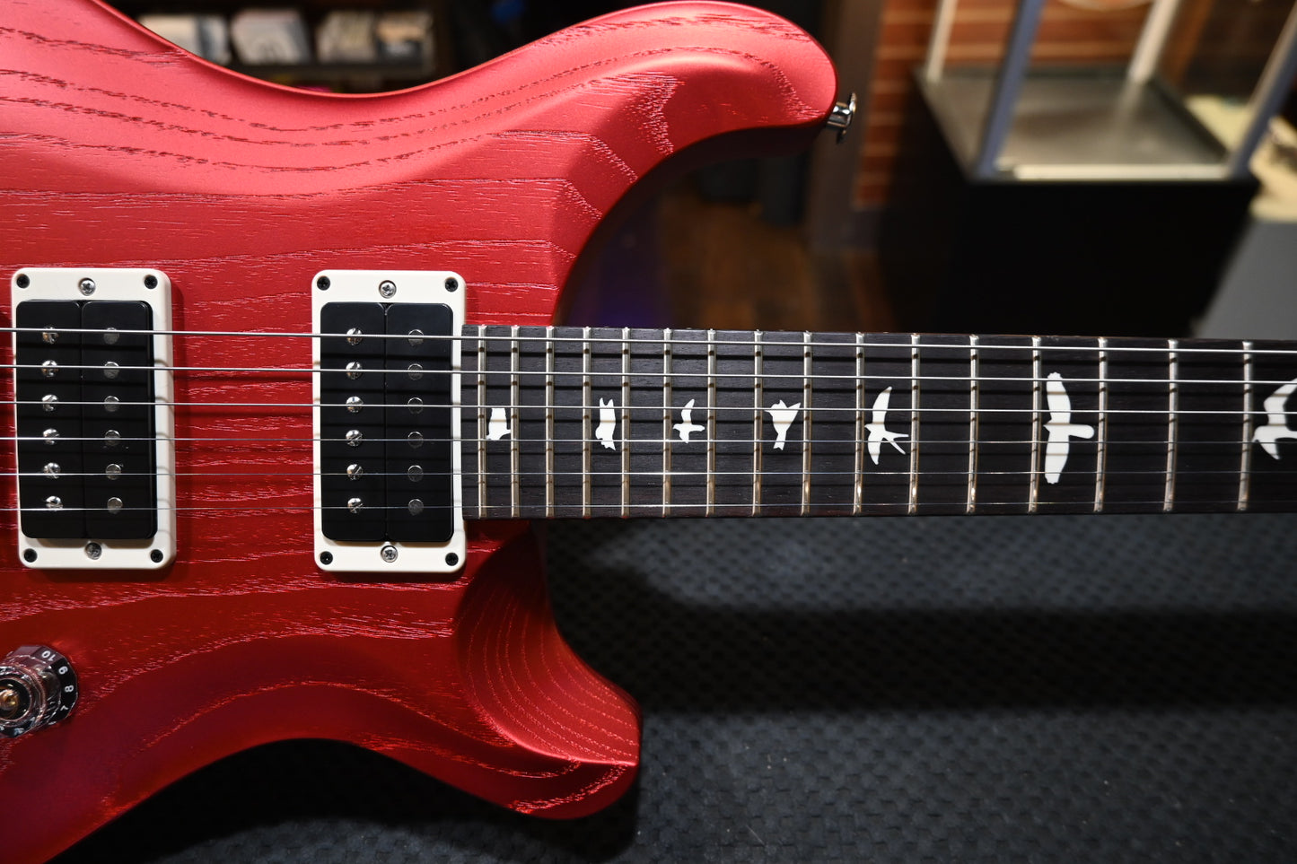 PRS CE 24-08 Swamp Ash Limited Edition - Red Apple Metallic Satin Guitar #0226