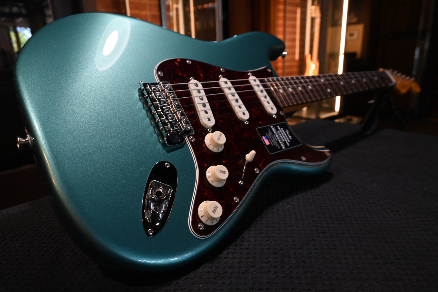 Fender American Classic Stratocaster - Faded Sherwood Green Metallic Guitar #1995