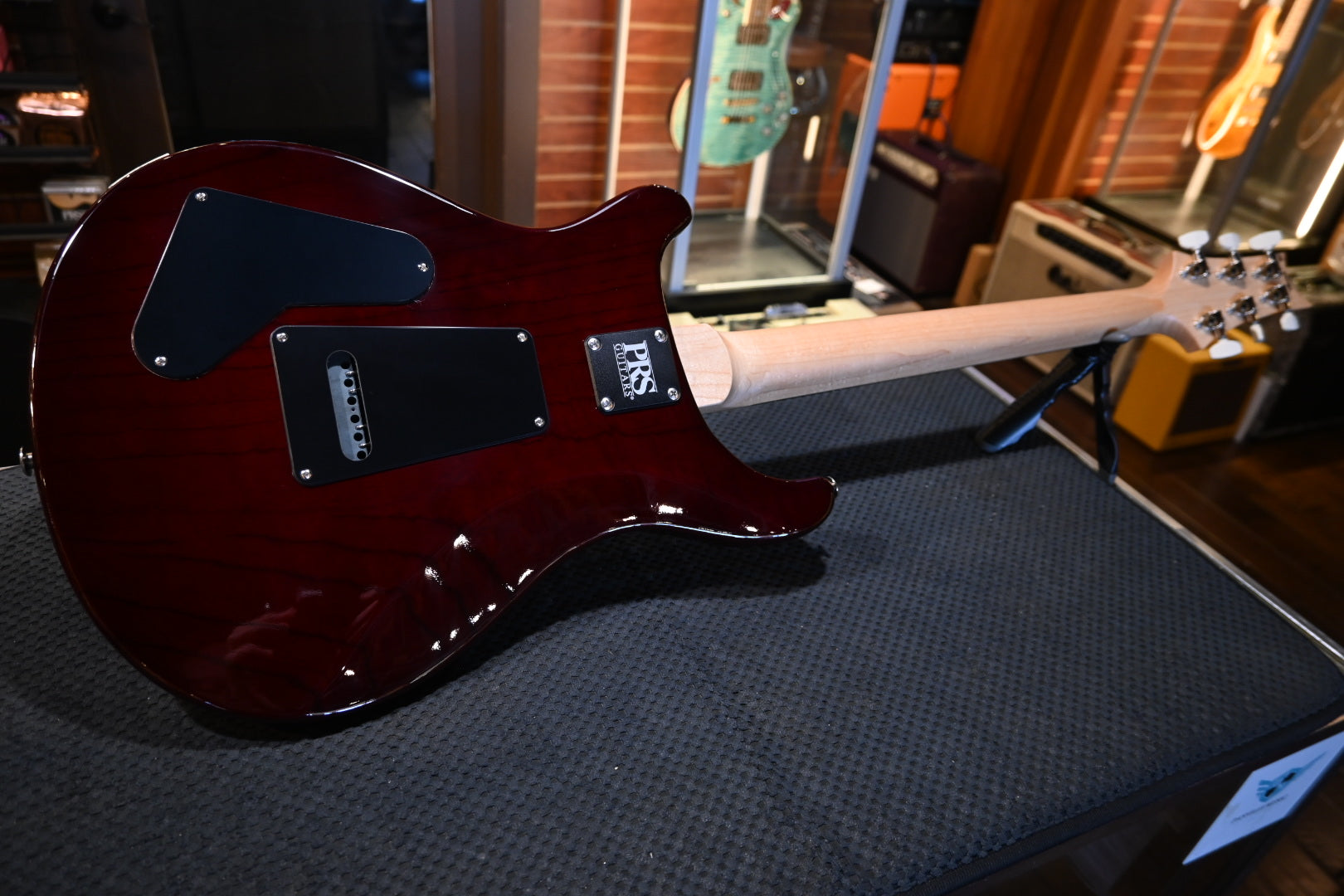 PRS Wood Library Swamp Ash Special - Dark Cherry Sunburst Guitar #7357 - Danville Music