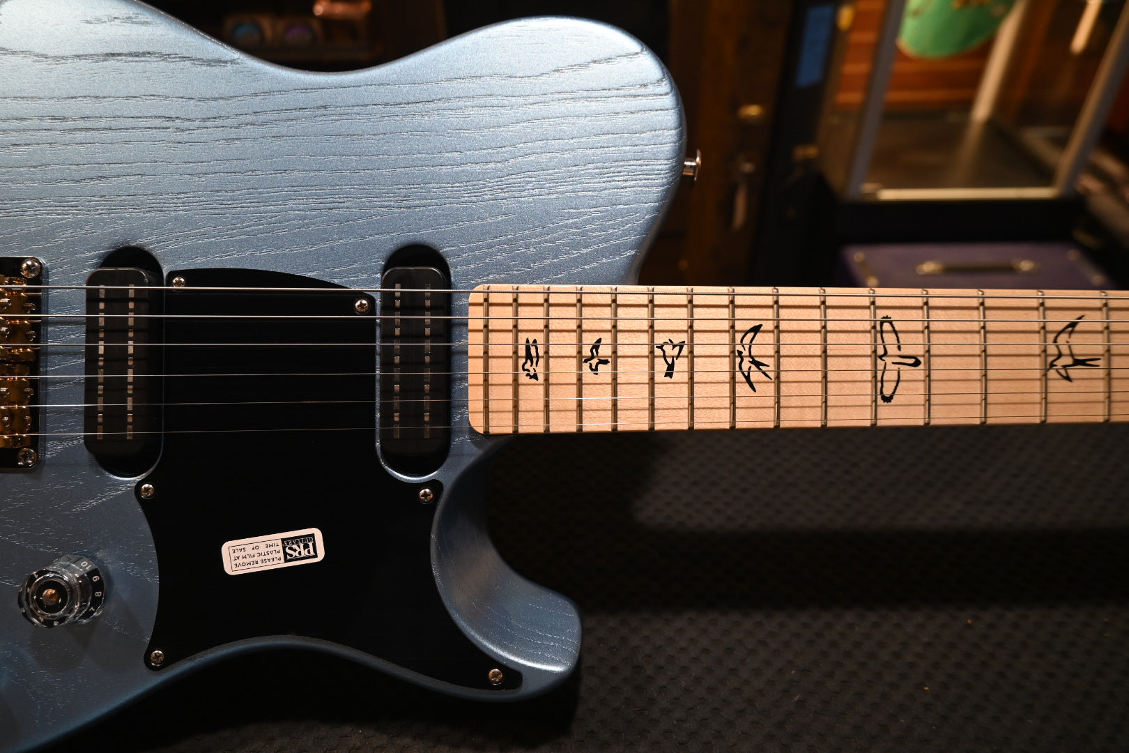 PRS NF 53 Satin - Frost Blue Metallic Guitar #7307 - Danville Music