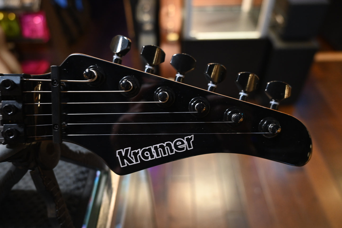 Kramer Volante Quilt HHFR - Ultramarine Burst Guitar - Danville Music