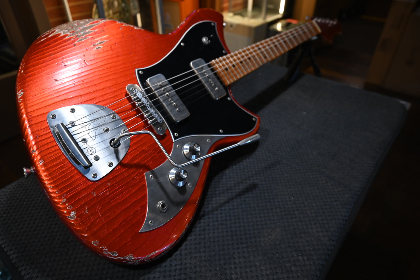Novo Custom Serus J - Candy Apple Red Guitar #1033