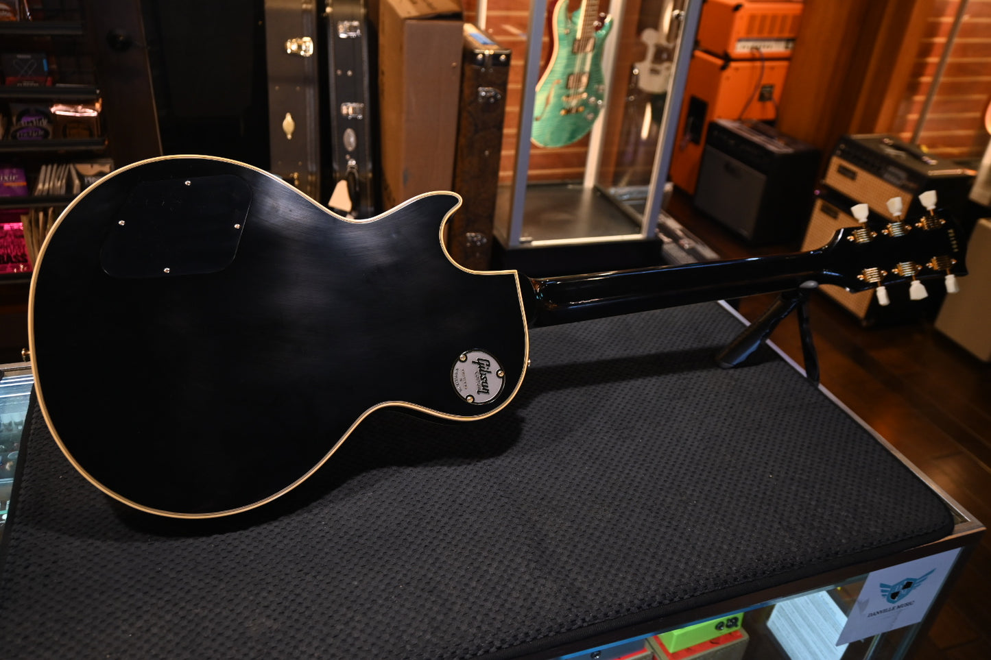 Gibson Custom Shop Les Paul Custom 2-Pickup VOS - Ebony Guitar #1904