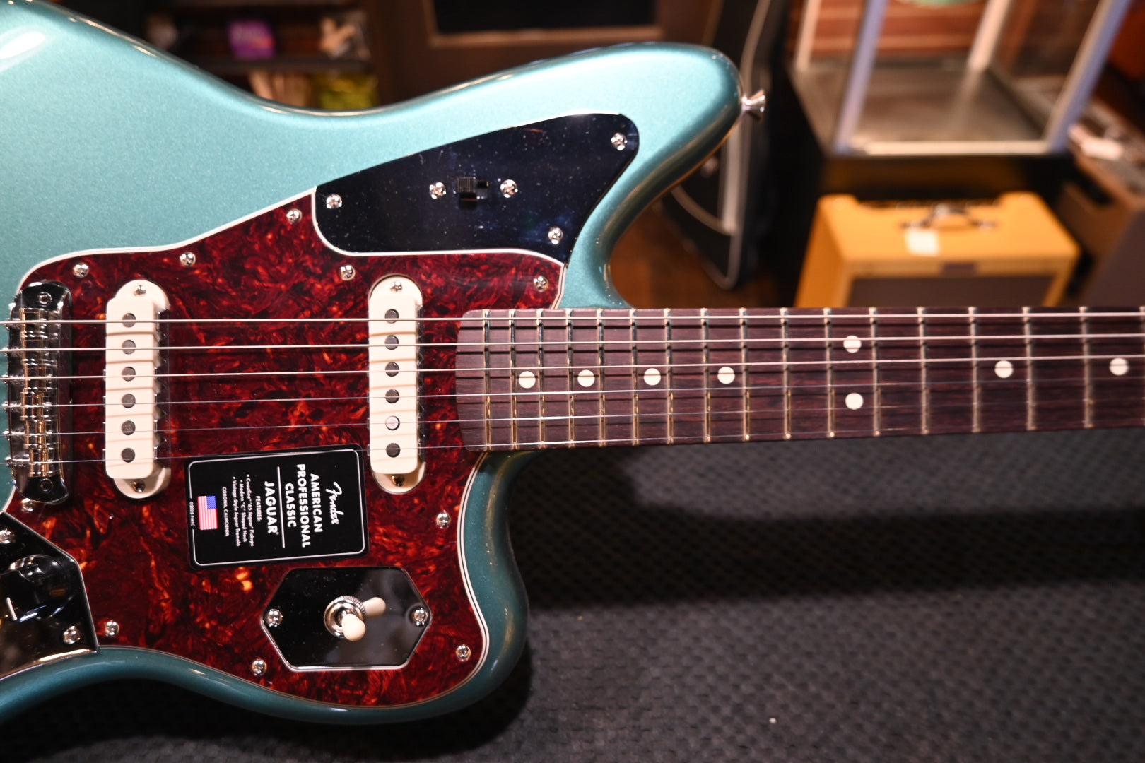 Fender American Professional Classic - Faded Sherwood Green Metallic Guitar #9388 - Danville Music