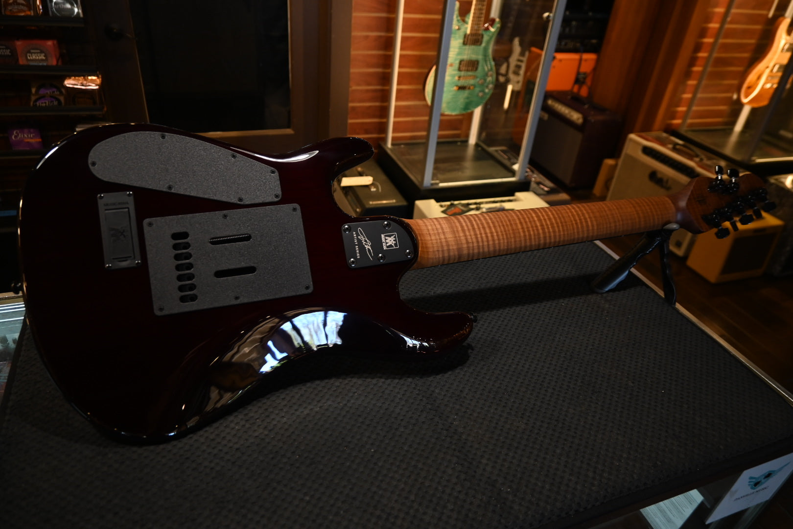 Music Man Jason Richardson 7-String Cutlass HT - Death Mountain Guitar #3530 - Danville Music