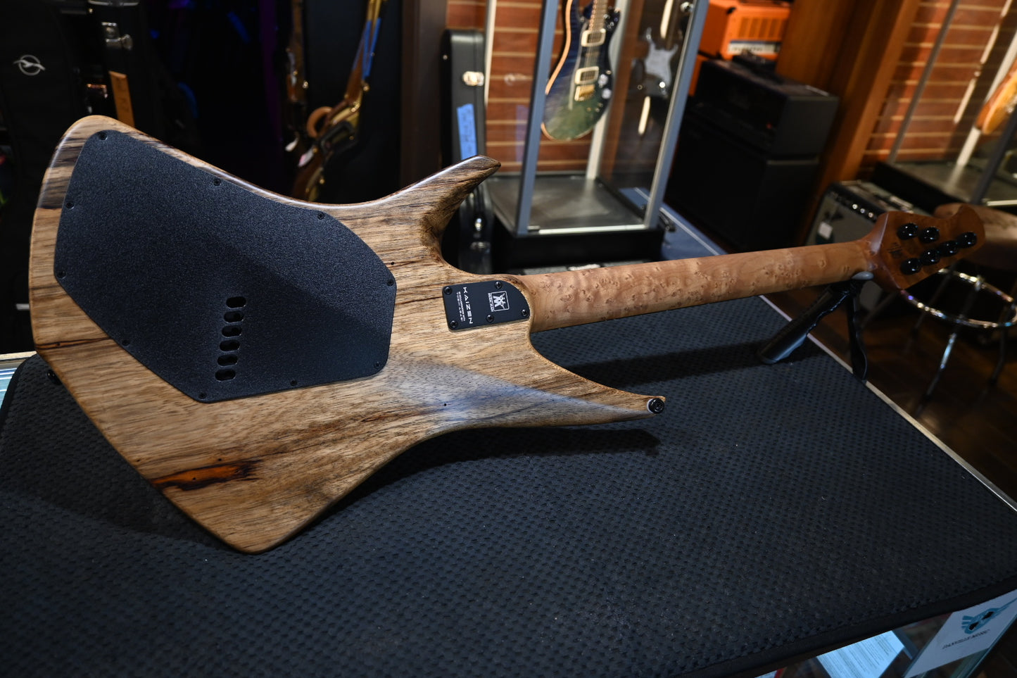 Music Man Kaizen 6 LTD - Black Limba Guitar #2213