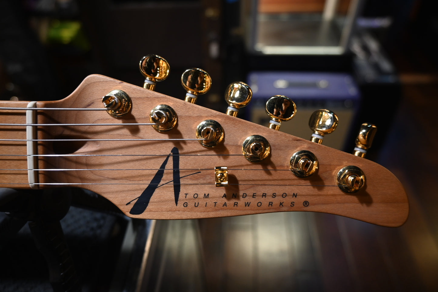 Tom Anderson T Icon Roasted Pine - Satin Rustic Brown Guitar #125A - Danville Music