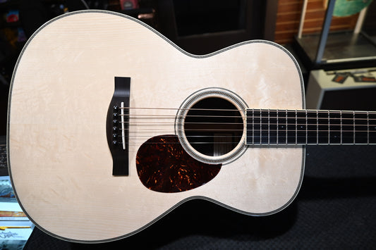 Santa Cruz OM Bearclaw Moon Spruce/Rosewood Guitar #6368 - Danville Music