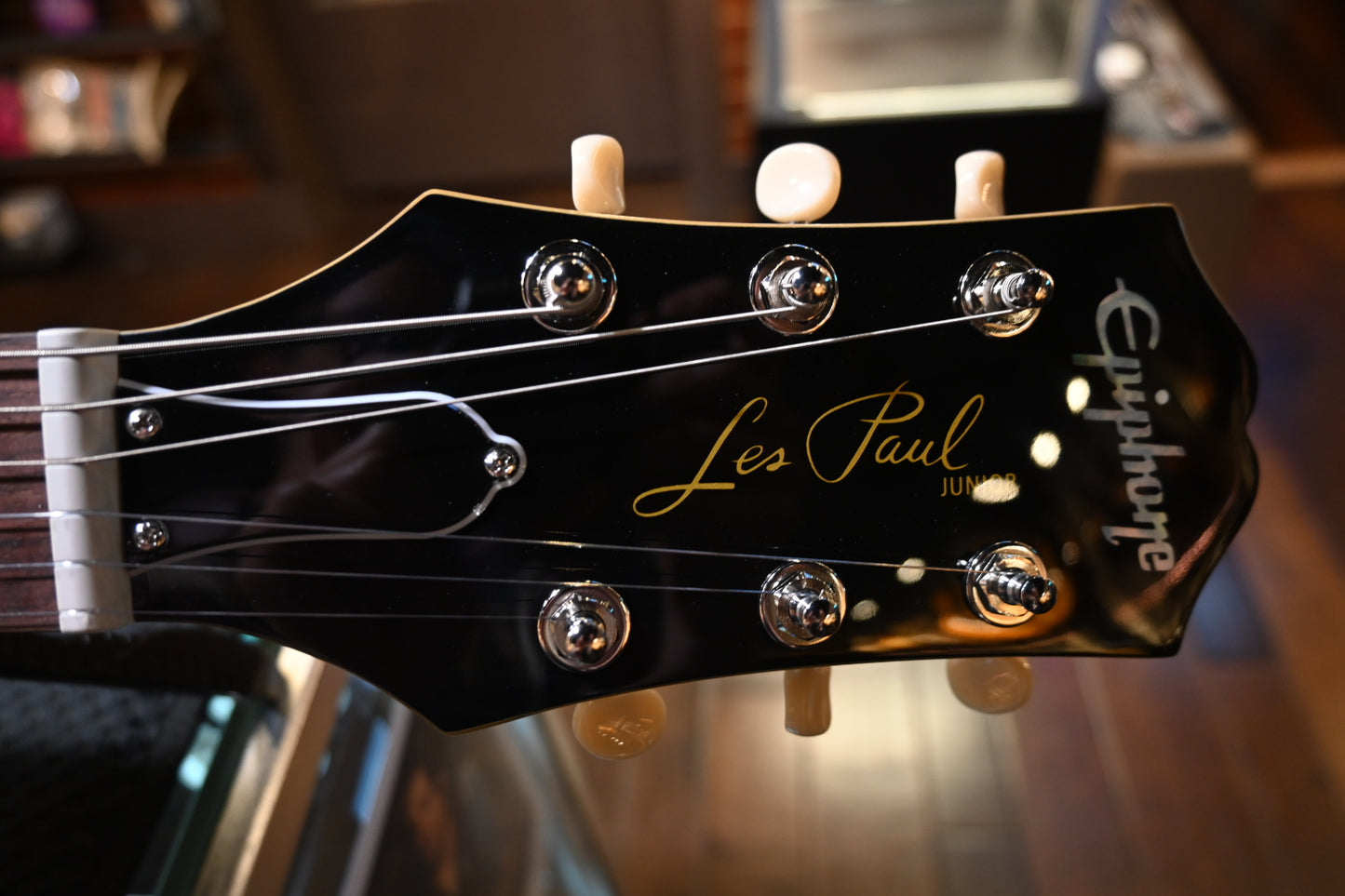 Epiphone Les Paul Junior - TV Yellow Guitar #0520 - Danville Music