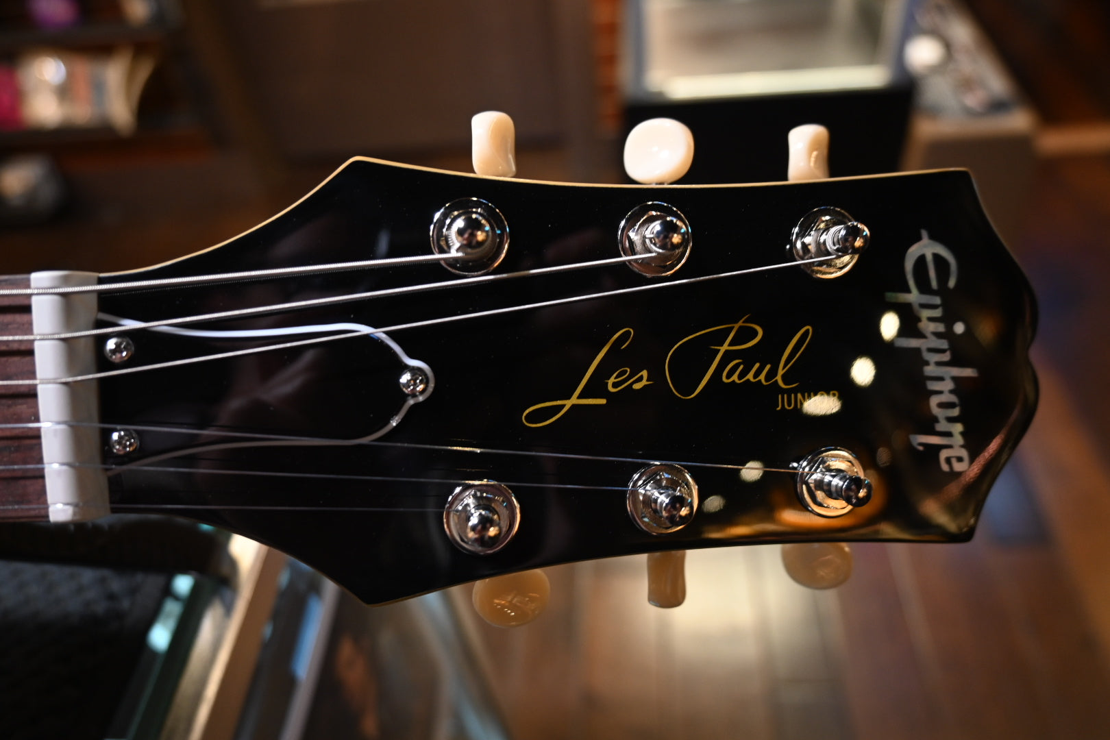 Epiphone Les Paul Junior - TV Yellow Guitar #0520 - Danville Music