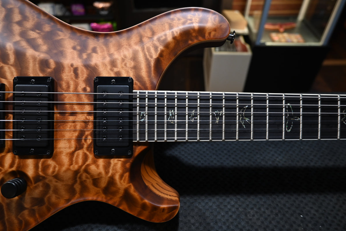 PRS Wood Library Holcomb 10-Top Quilt - Copperhead Burst Satin Guitar #0608