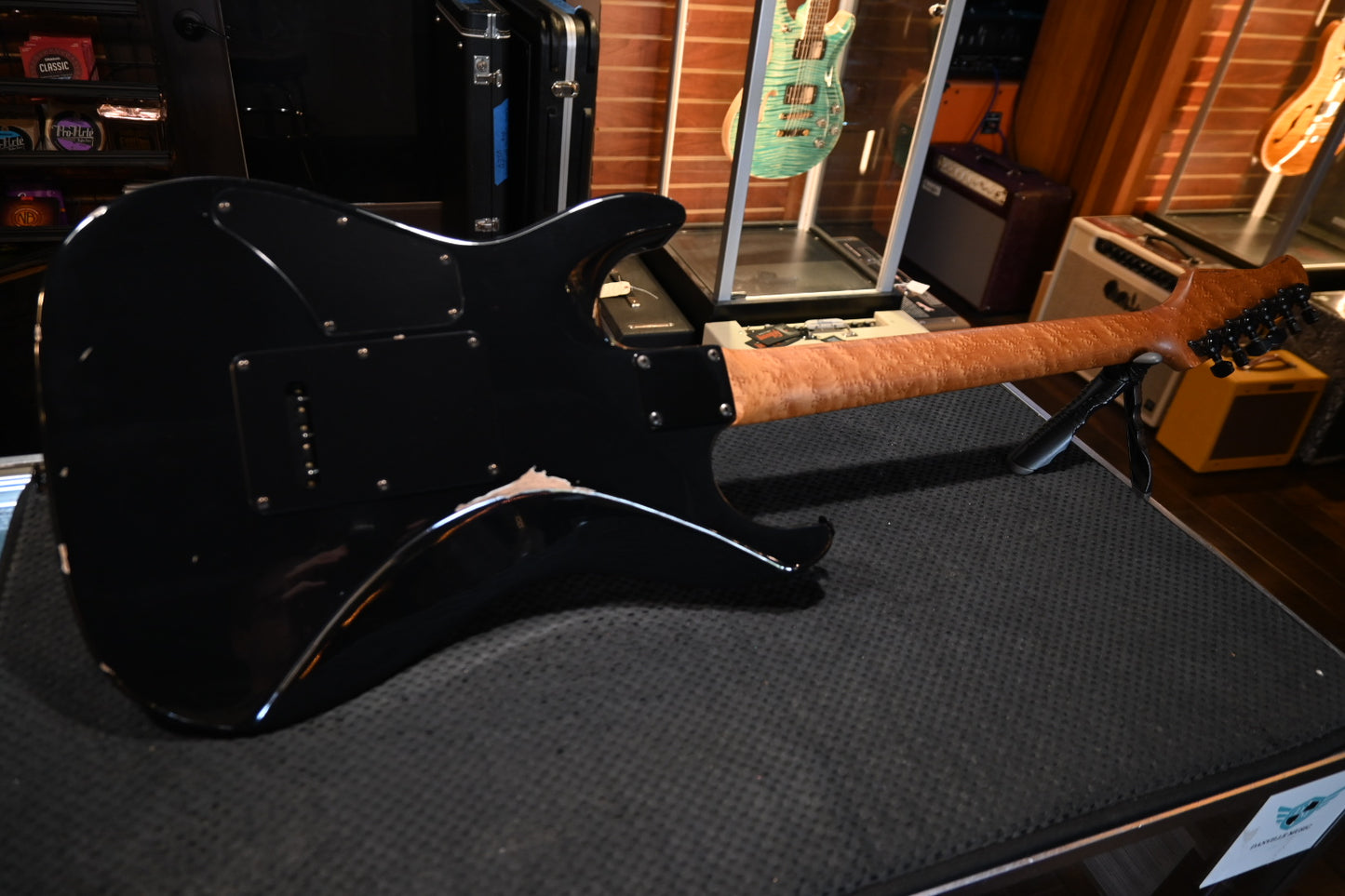 Suhr Custom Standard Antique 2024 - Black Guitar #2751 - Danville Music