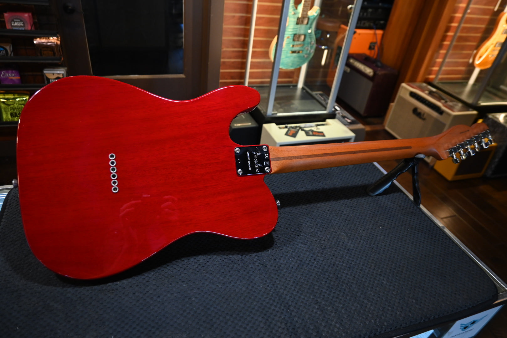 Fender Limited Edition American Professional Telecaster Deluxe - Crimson Red Guitar #5993 - Danville Music