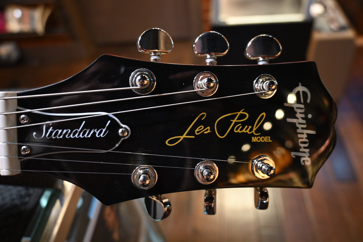 Epiphone Les Paul Standard ‘60s Figured - Iced Tea Burst Guitar #6831 - Danville Music