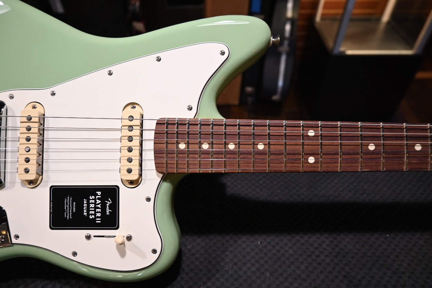 Fender Player II Jaguar - Birch Green Guitar #1584