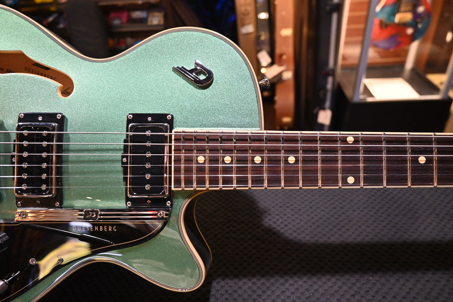 Duesenberg Starplayer TV - Catalina Harbor Green Guitar #1887