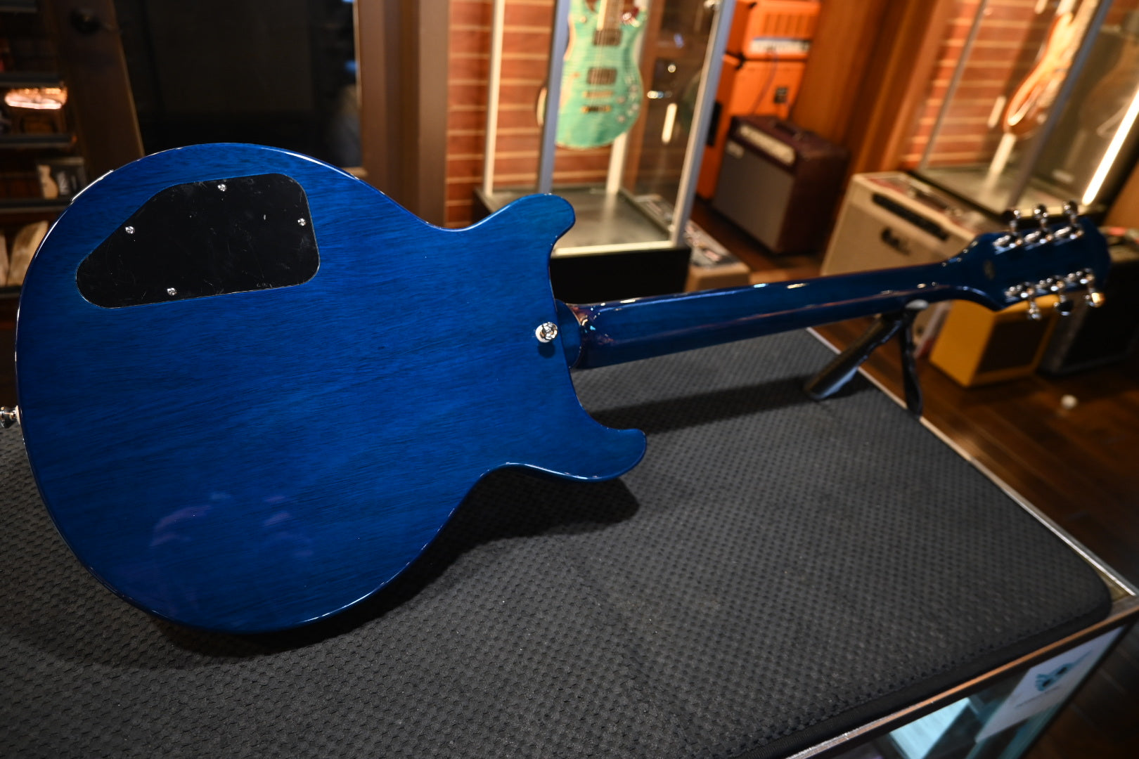 Epiphone Les Paul Special Double Cut Figured - Ocean Water Guitar #5245 - Danville Music