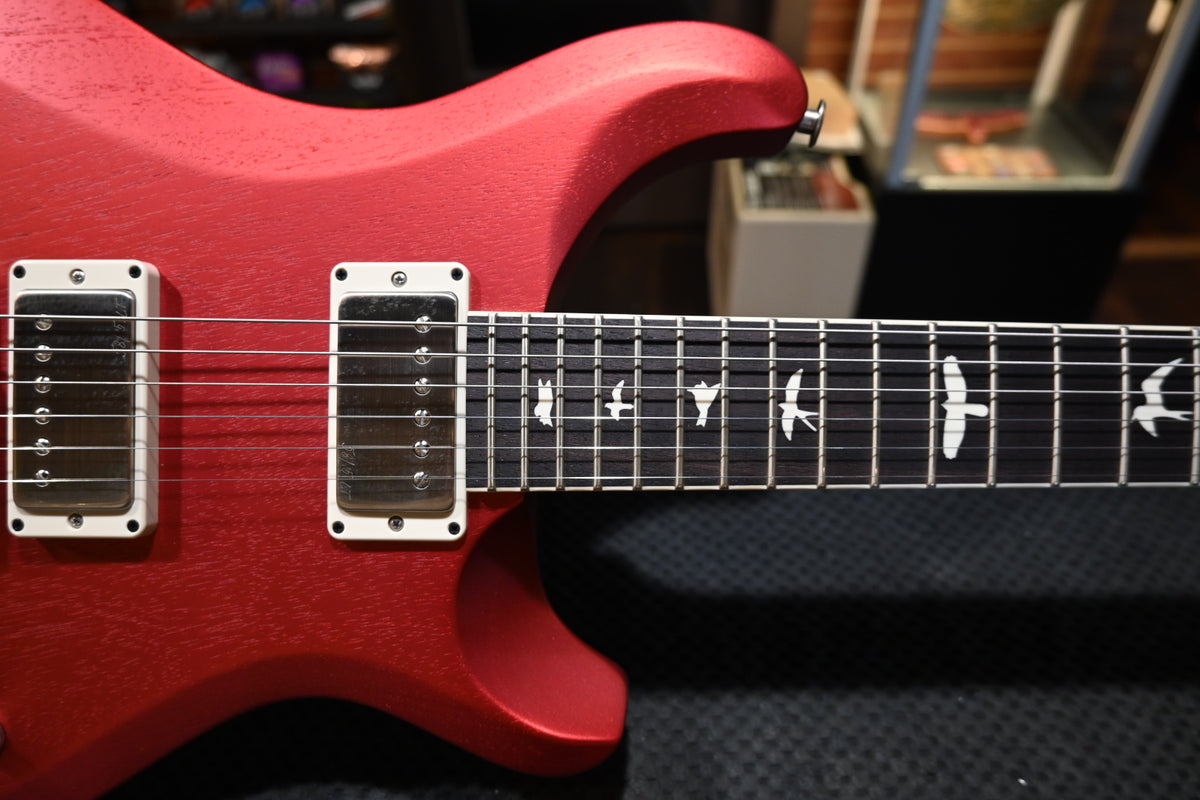 PRS S2 McCarty 594 Thinline Standard Satin - Red Apple Metallic Guitar #5050