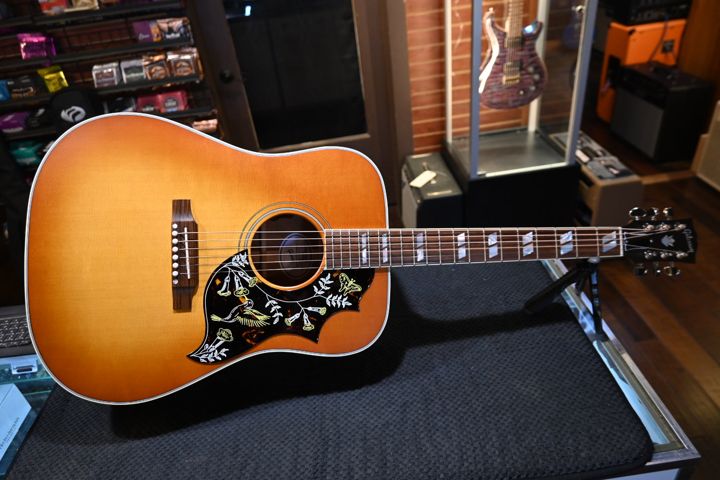Gibson Hummingbird Faded 2025 - Heritage Cherry Sunburst Guitar #5022
