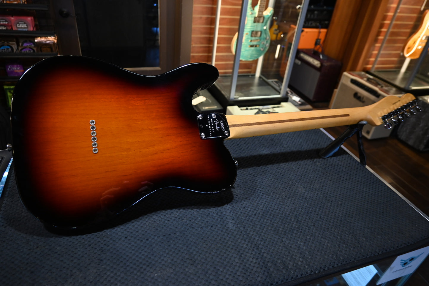 Fender American Professional II Telecaster 2024 - 3-Color Sunburst Guitar #2156 - Danville Music