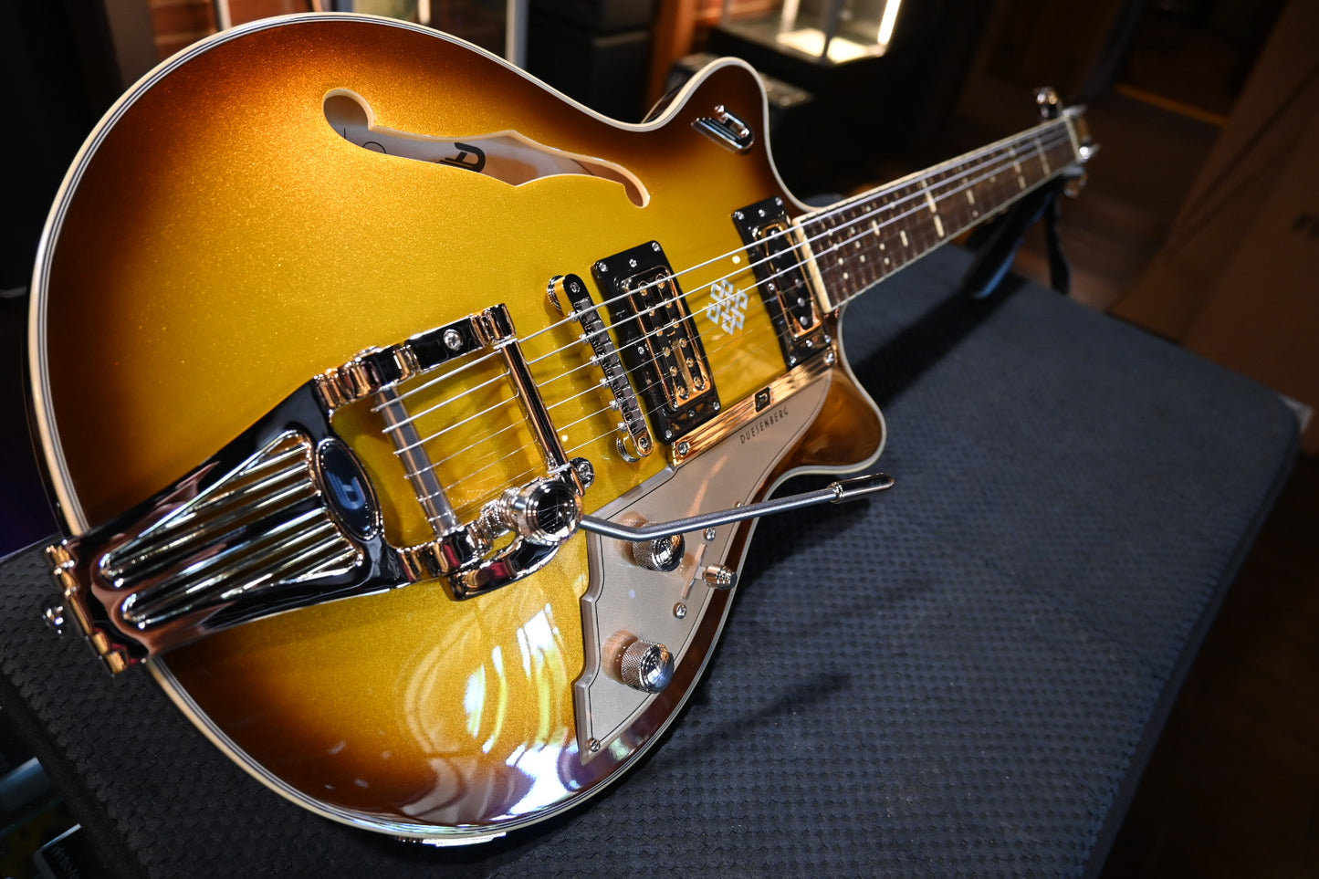 Duesenberg Alliance Series Joe Walsh Signature - Gold Burst Guitar #2809