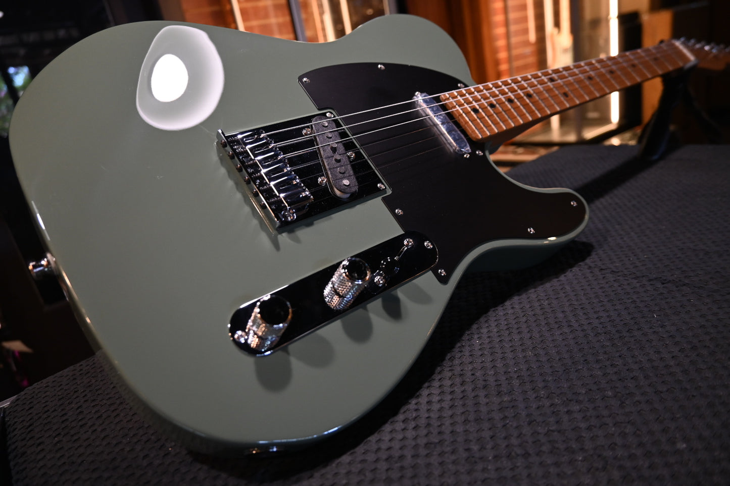 Fender Limited Edition American Ultra II Telecaster - Antique Olive Guitar #9040