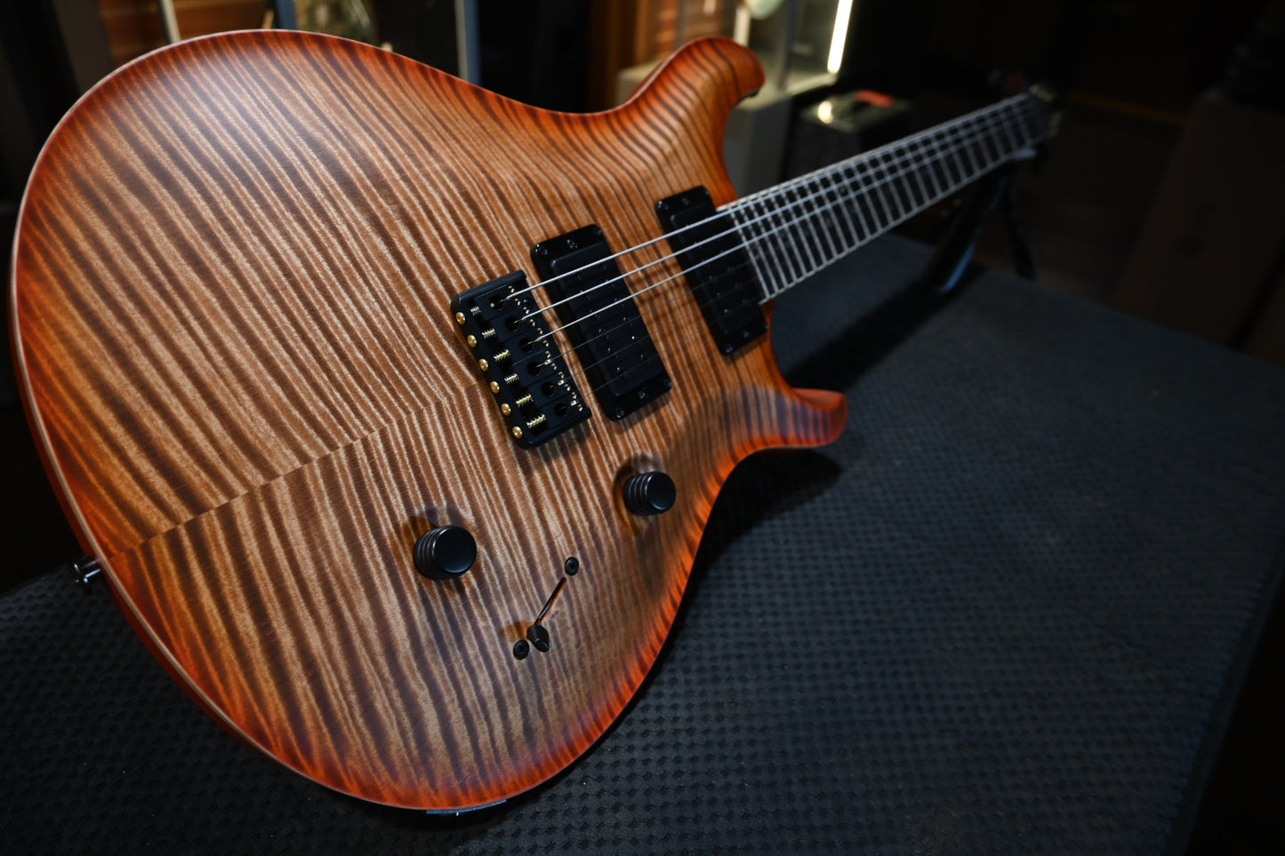 PRS Wood Library Holcomb 10-Top - Autumn Sky Satin Guitar #0437